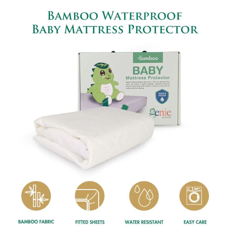 Bamboo Waterproof Baby Mattress Protector