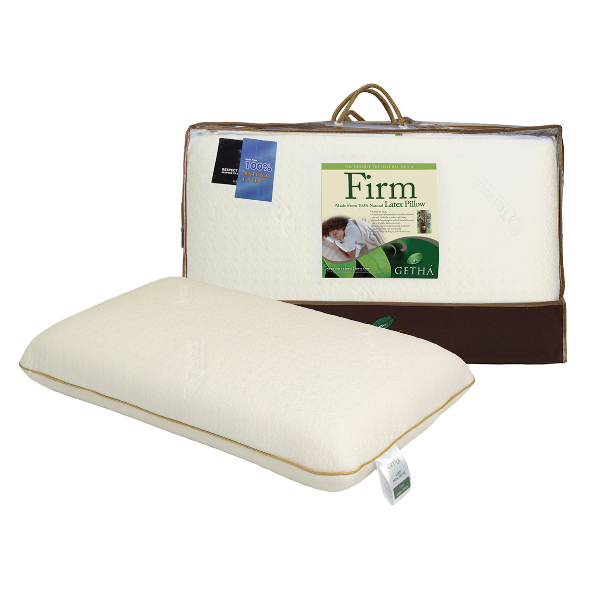 Getha Firm Latex Pillow - Getha Singapore Online Store