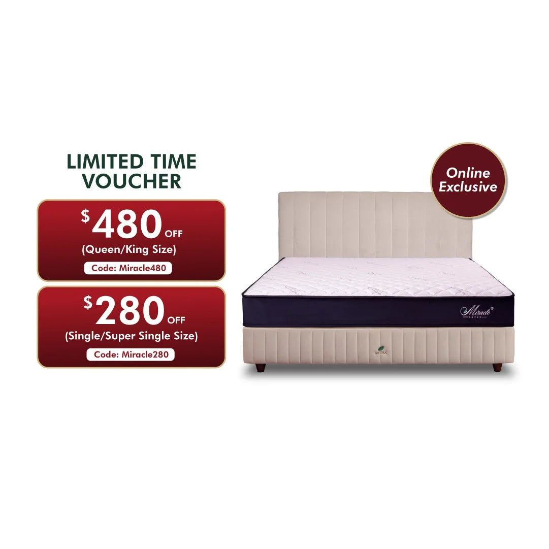 (Online Exclusive) Getha Miracle Latex Mattress