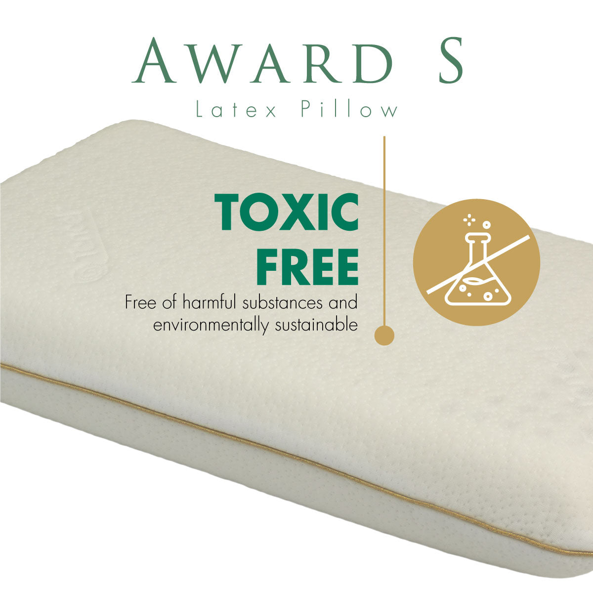 Toxic Free Award S Pillow