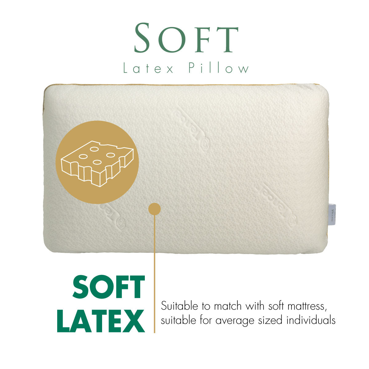 Getha Soft Latex Pillow with Tencel Fabric