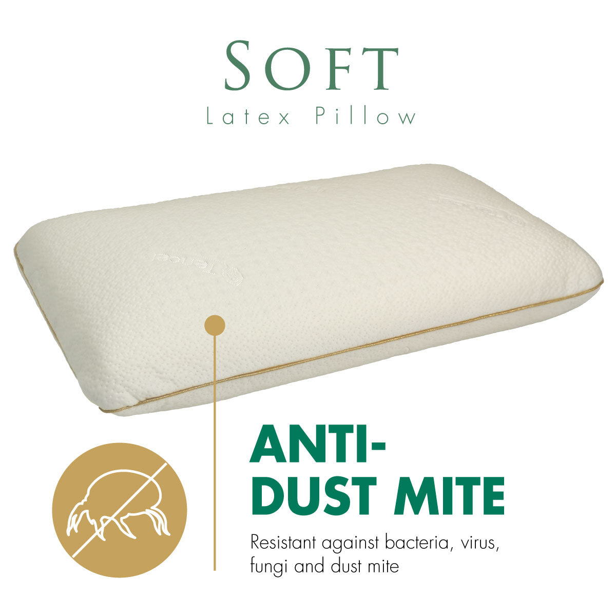 Getha Soft Latex Pillow with Tencel Fabric