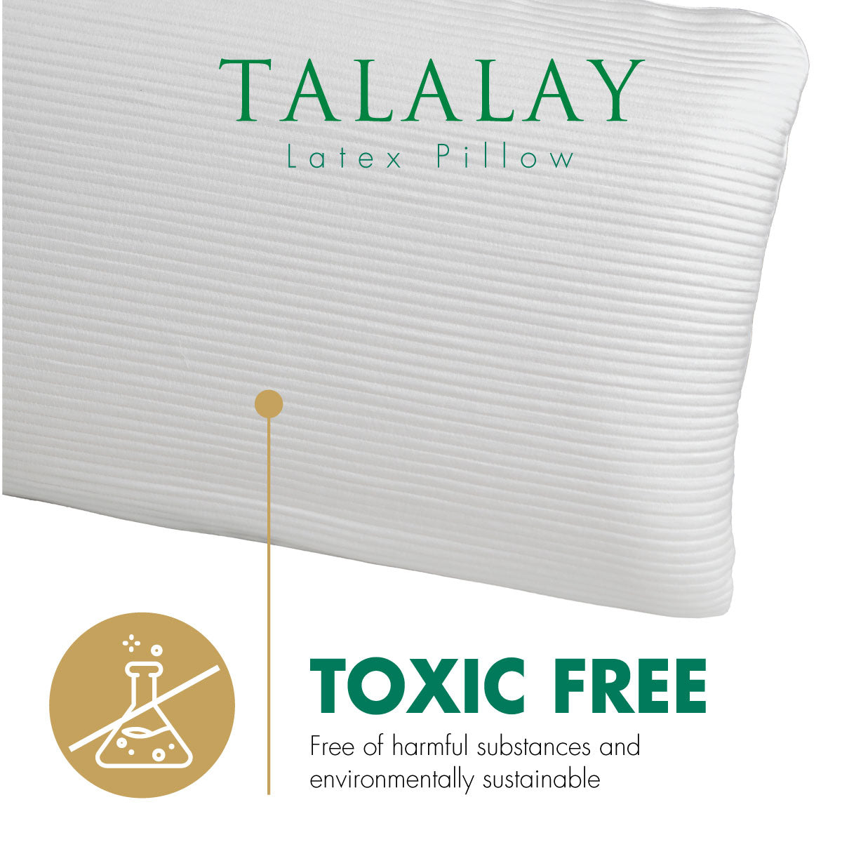 Toxic Free Talalay Latex Pillow