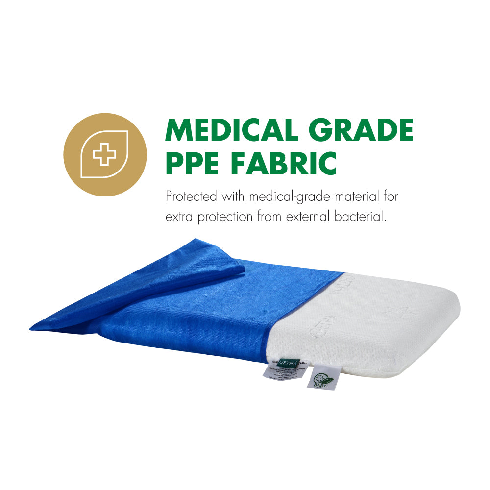 Protected with Medical Grade PPE Fabric Kids Getha Pillow