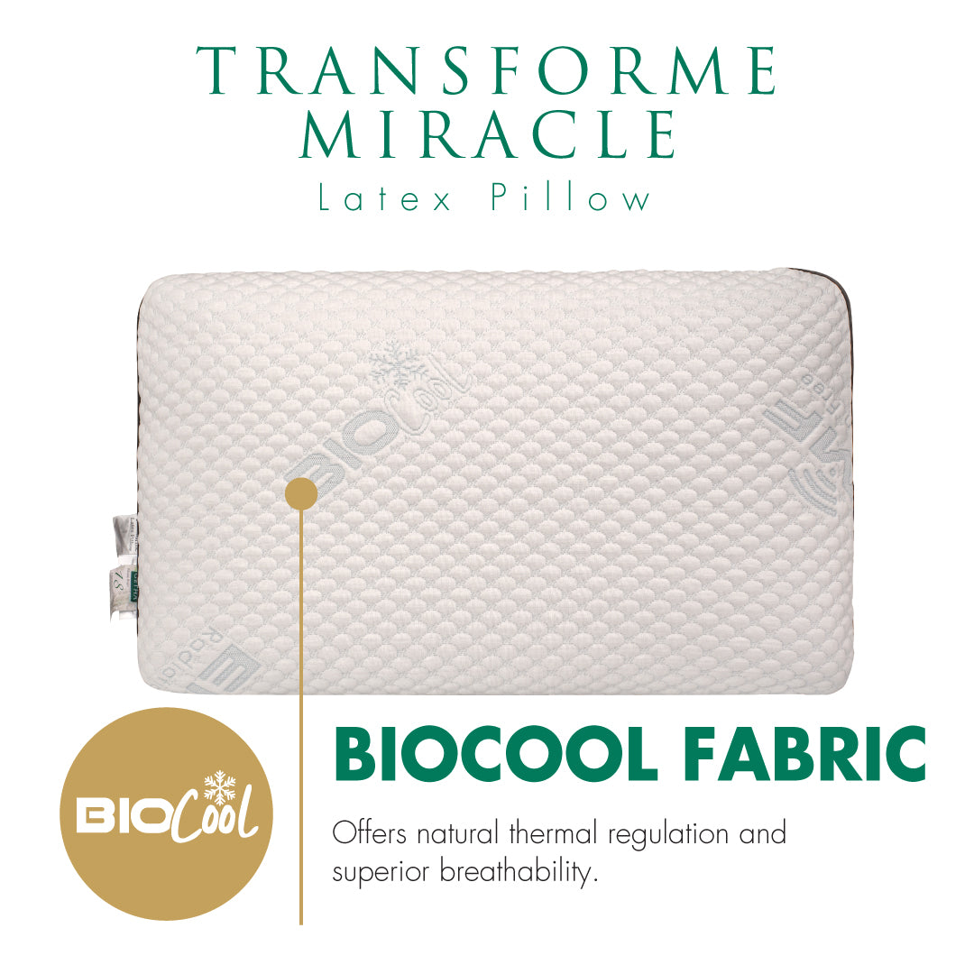 (PRE-ORDER) Getha Transforme Miracle Latex Pillow (NEW)