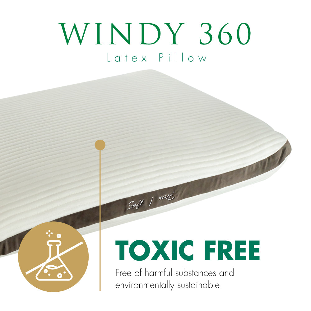 Toxic Free Windy Latex Pillow