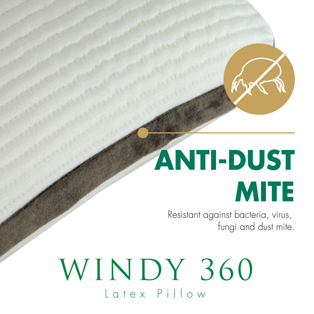 Anti Dust Mite Latex Pillow