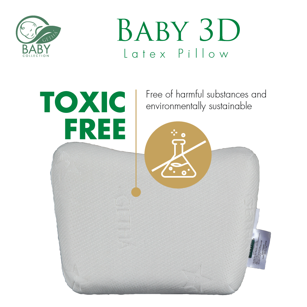 Getha Baby 3D Latex Pillow Toxic Free
