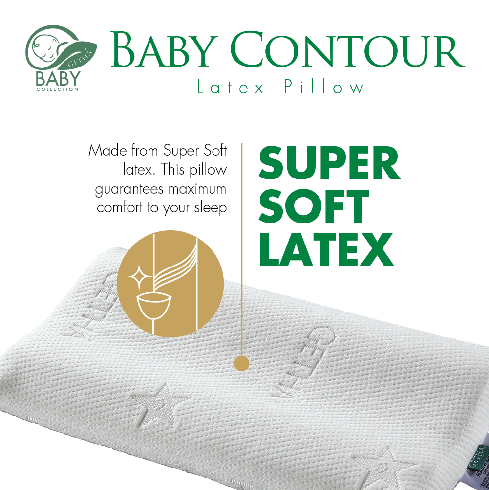 Baby super soft latex pillow