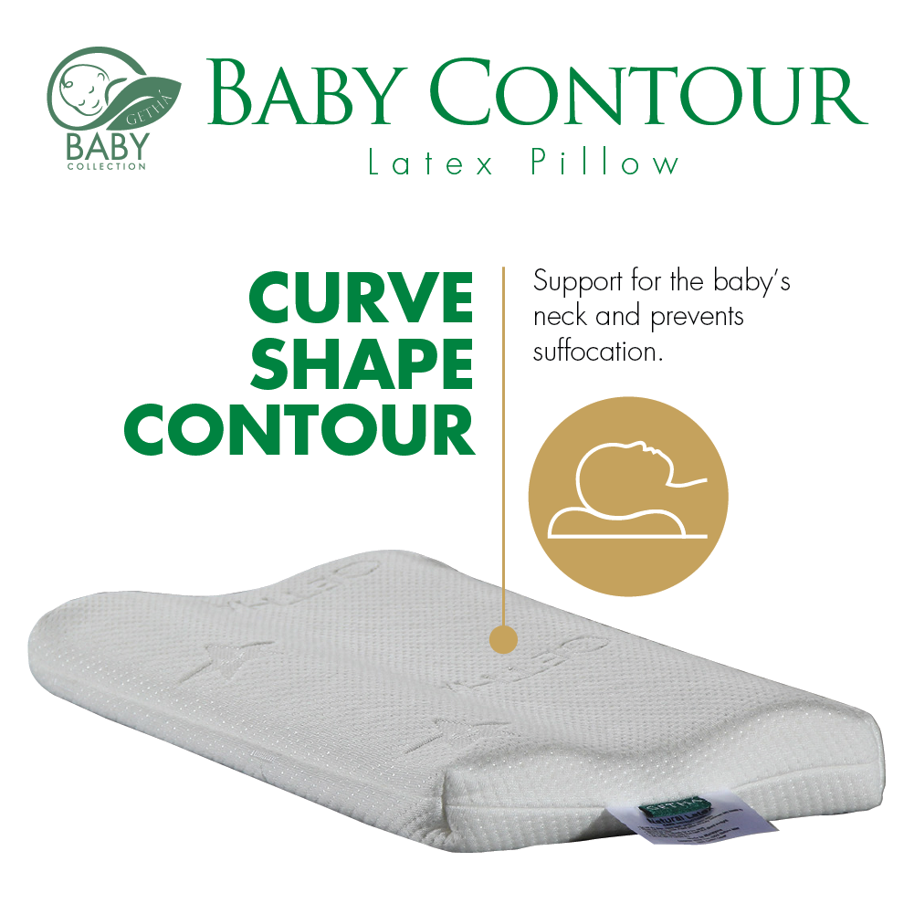 Baby hot sale latex pillow