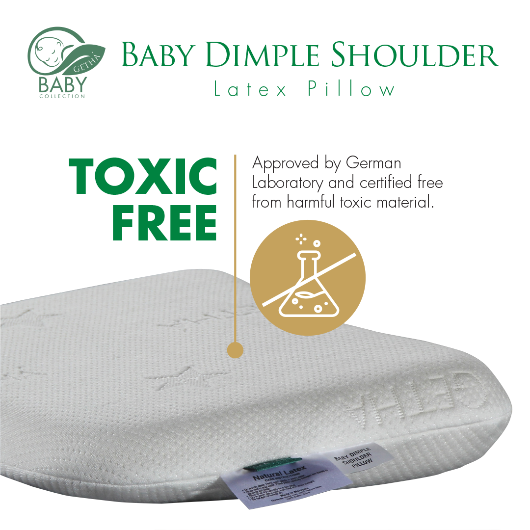 Toxic Free Baby Latex Pillow Free Shipping