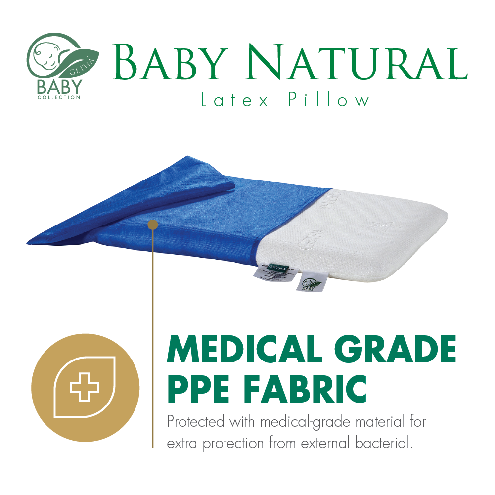 Getha 100 Natural Latex Baby Pillow Getha Singapore Online Store