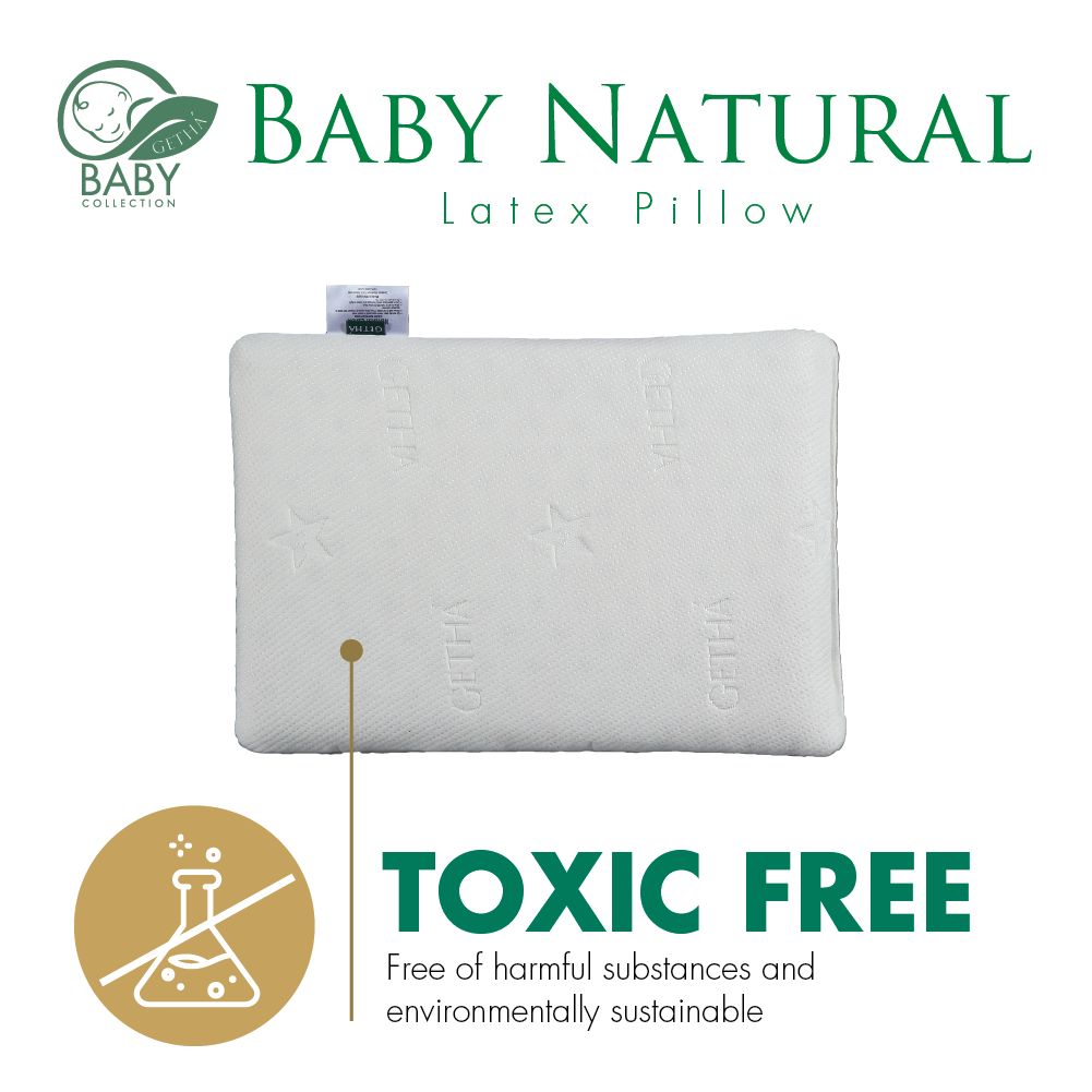 Getha 100 Natural Latex Baby Pillow Getha Singapore Online Store