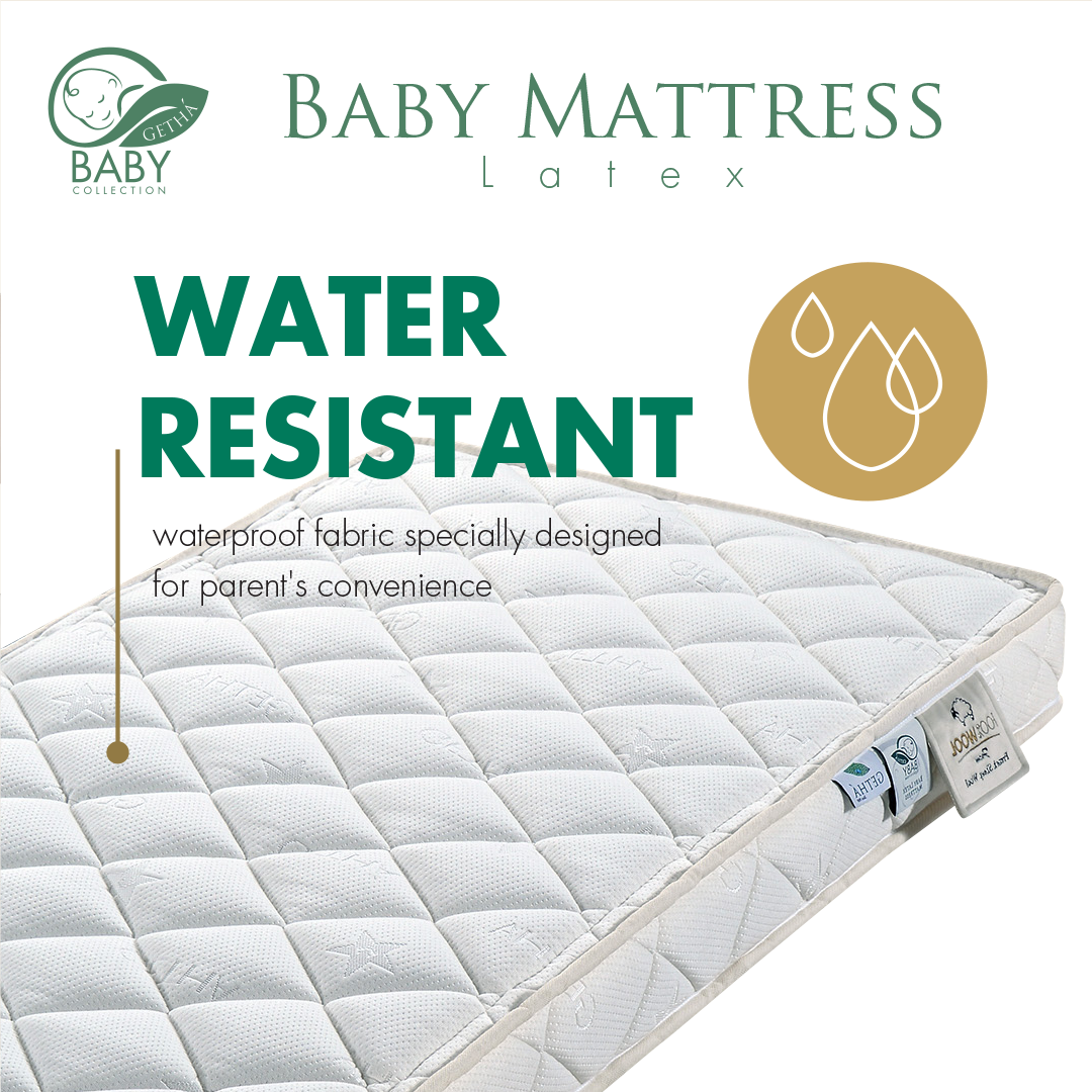 Water Resistant Getha Baby Mattress