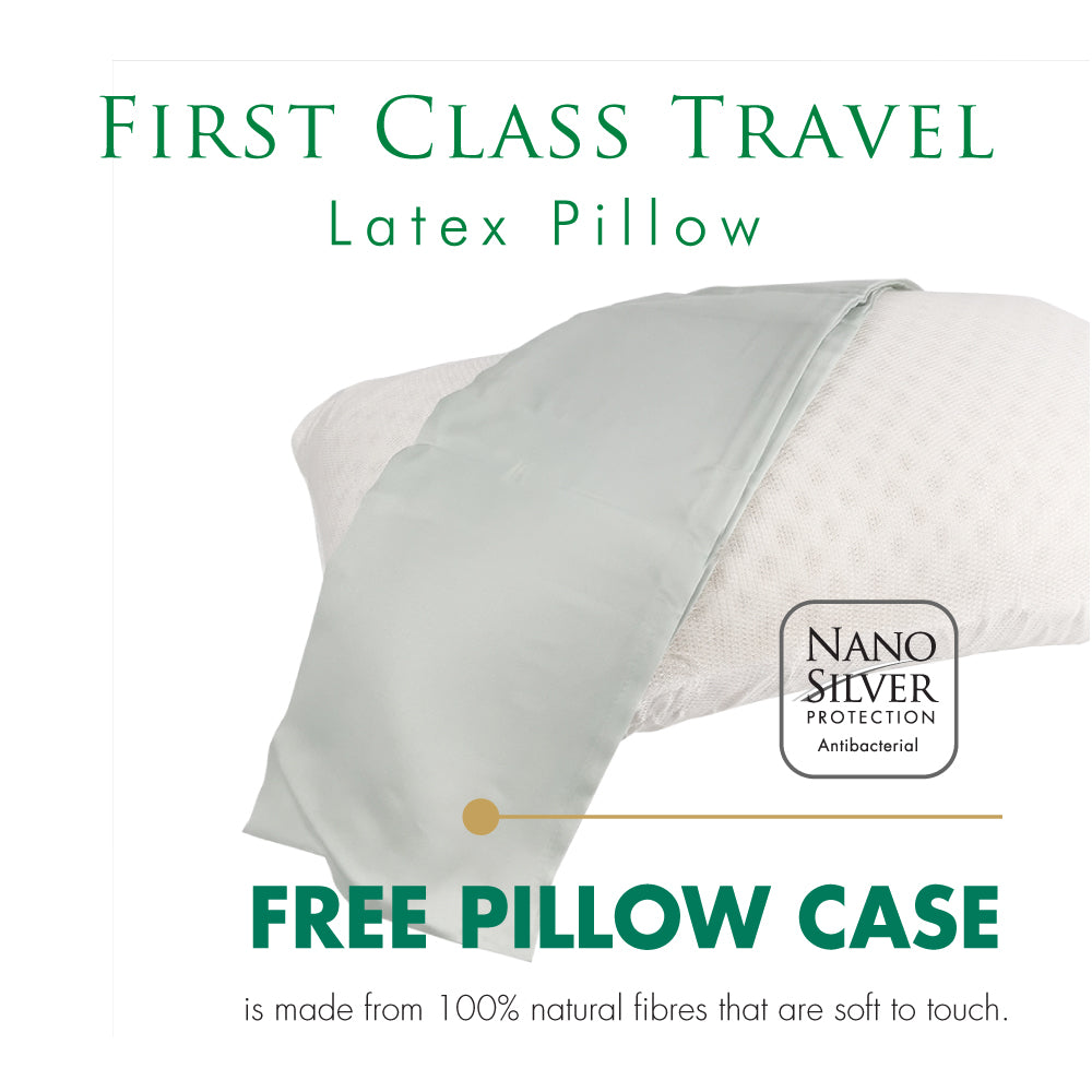Free pillow case for travel pillow