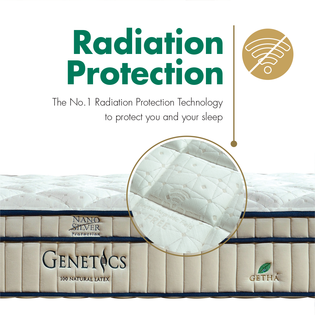 Radiation Protection Genetics 100 Latex Mattress