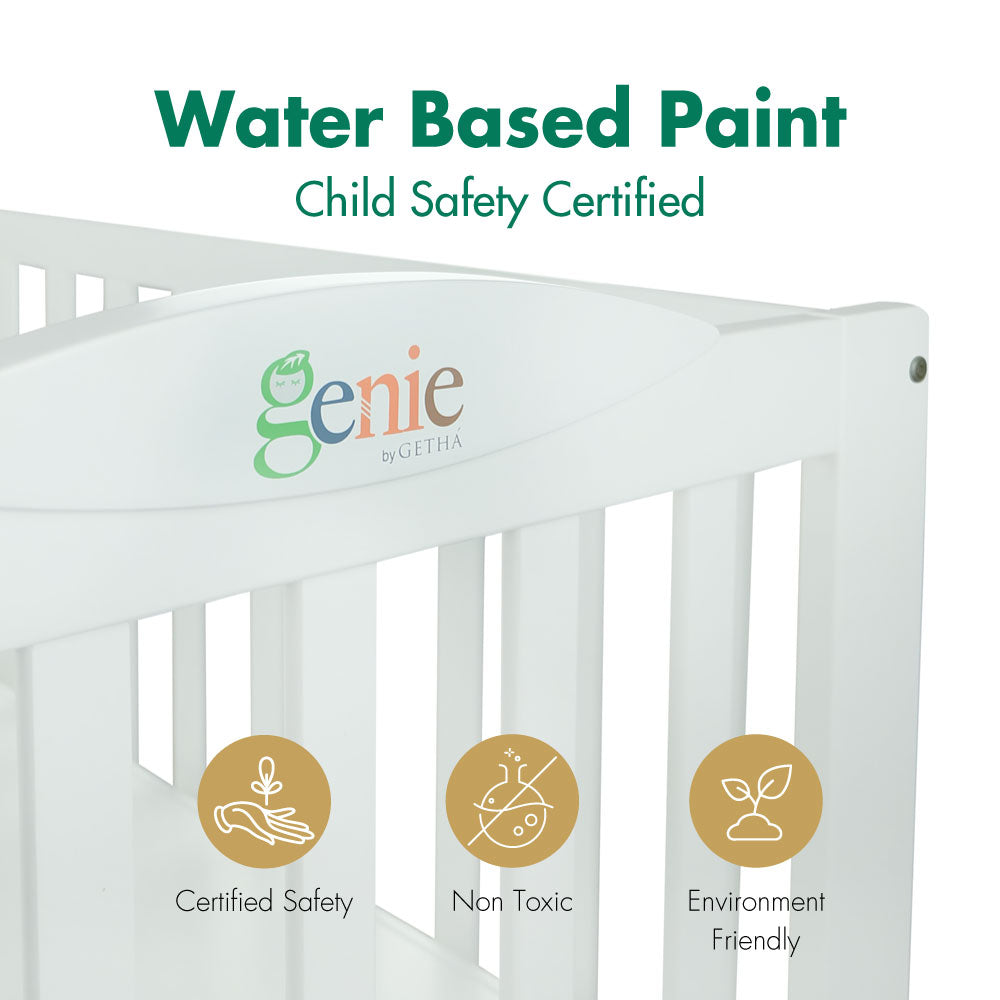 Water Based Paint Child Safety Certified Baby Cot Singapore