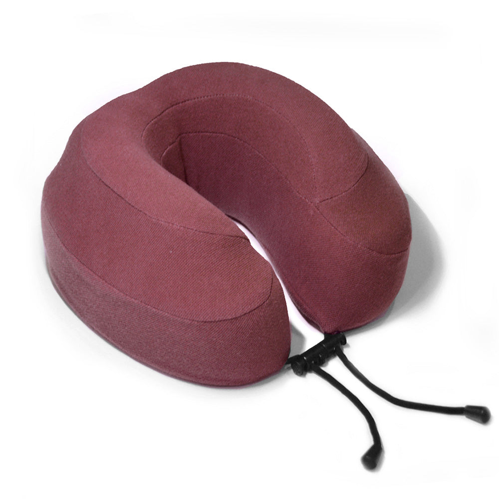 Smart Neck Latex Pillow - Red Wine Large - Getha Online