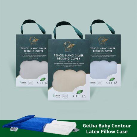 Getha Baby Contour Latex Pillow Case