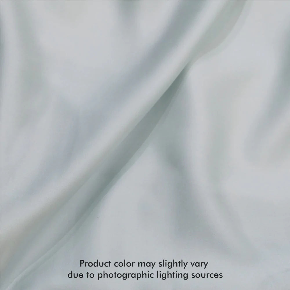 Light Blue Color Tencel Nano Silver Adult Pillow Case