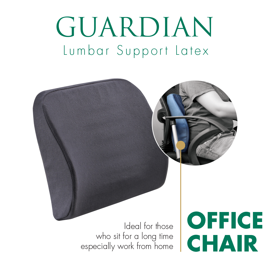 Guardian Lumbar Support Latex Cushion Office Chair