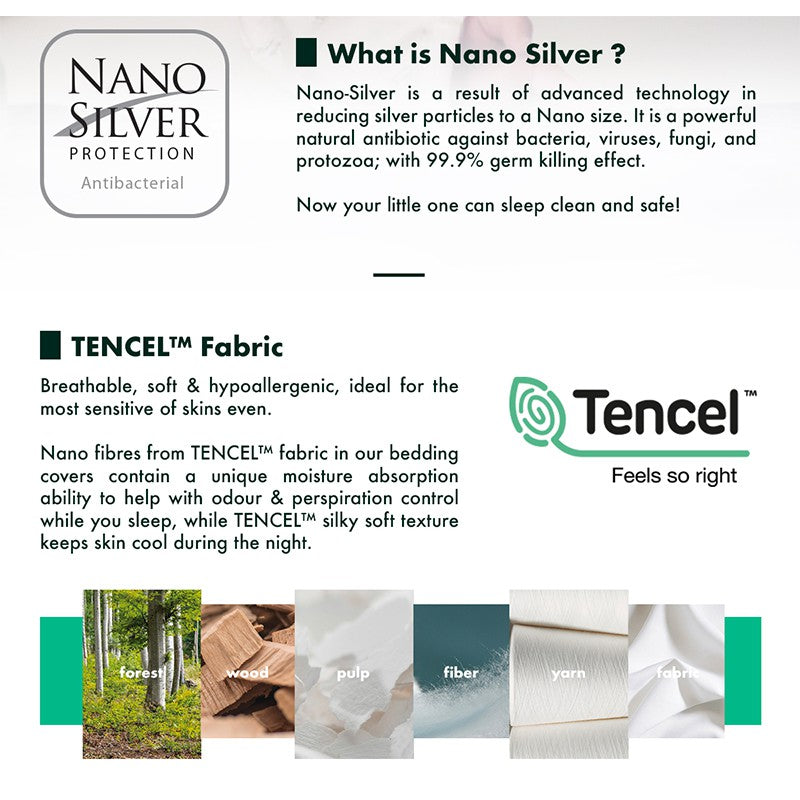 Tencel Nano Silver Duvet Cover Getha Online Singapore Getha