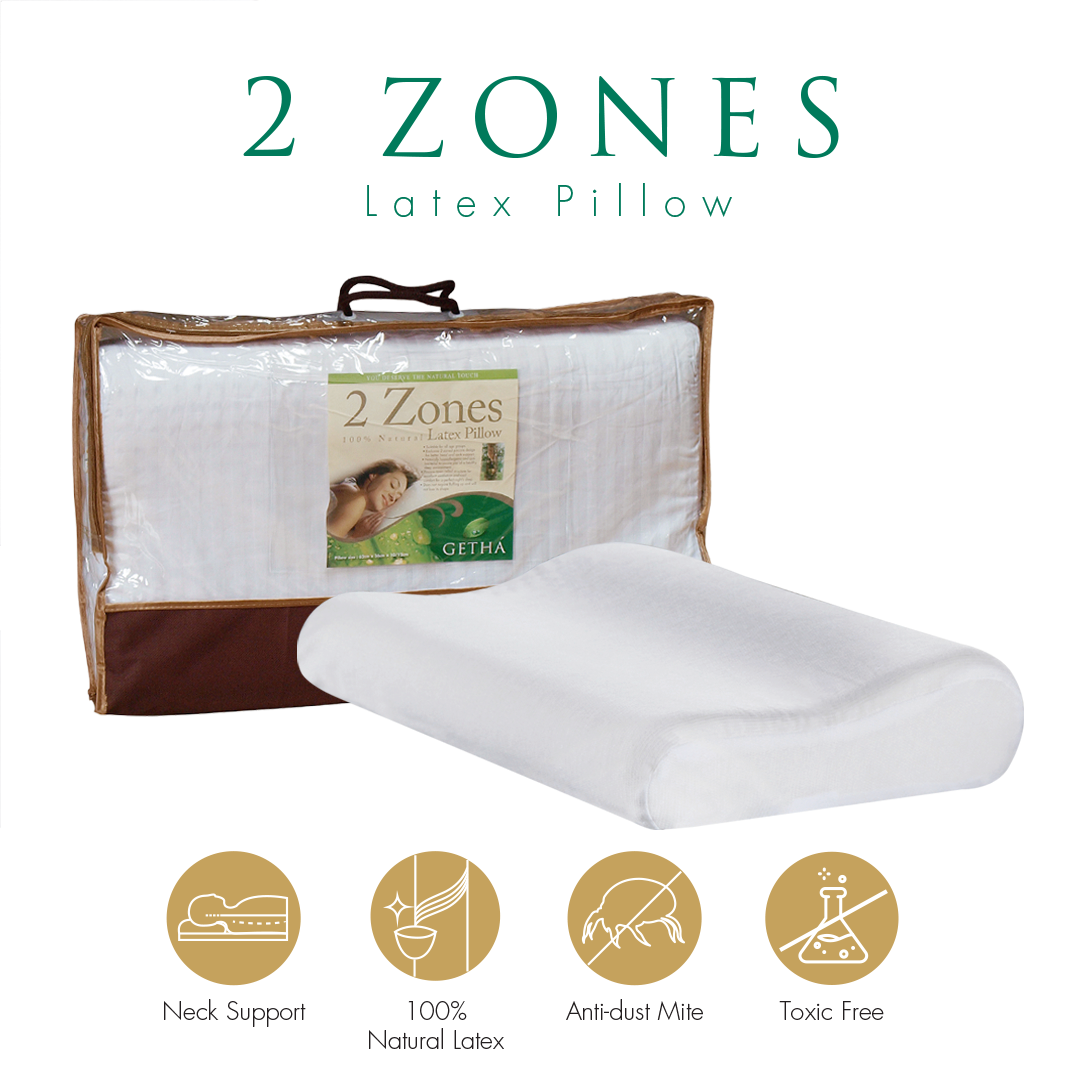 USP for Getha 2 Zones Latex Pillow