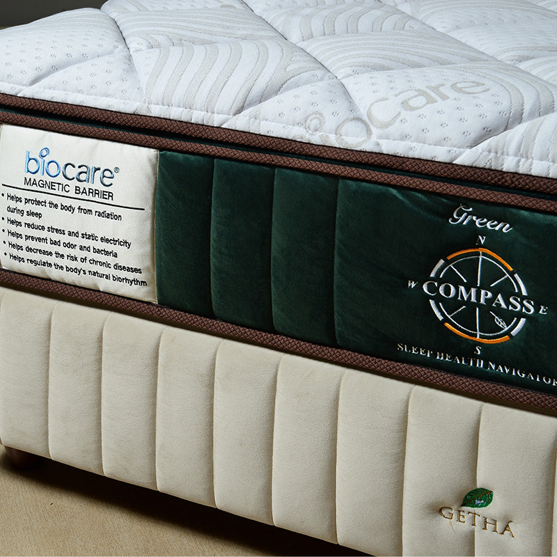 Getha Biocare Compass Green Mattress Reduce Stress and Static Electricity
