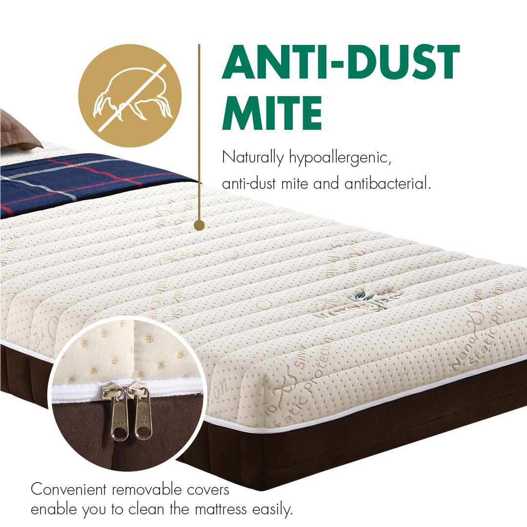 Anti-Dust Mite Nature First 200 Mattress